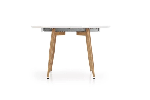 Rozkládací jídelní stůl Rebi skandinávský bílý dub san 160-200 cm Intesi