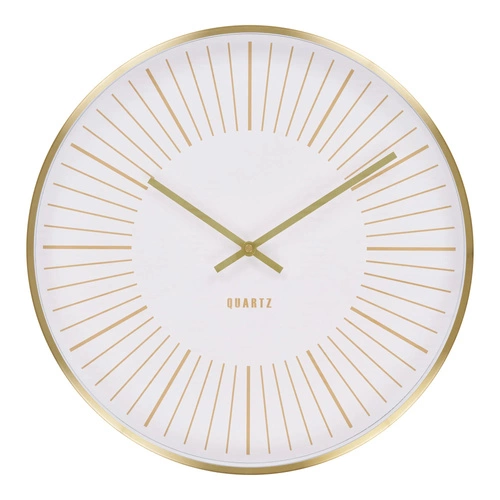 Hodiny Takamaka 40cm zlaté/bílé