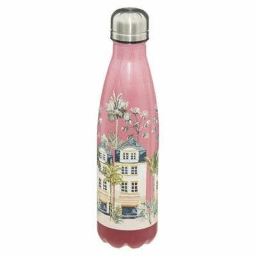 Iso Floral růžová termoláhev     