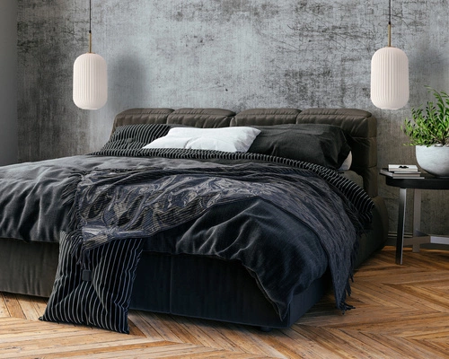 Závěsná lampa CRESTO bílá+zlatá 1x40W E27 difuzor bílý