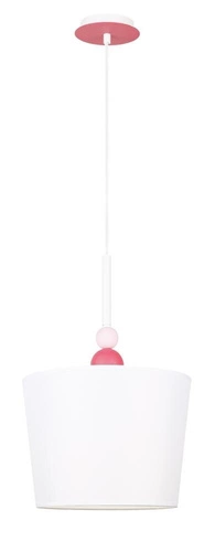 Závěsné svítidlo Bebe 30 moderní textilní do dětského pokoje a ložnice krémové