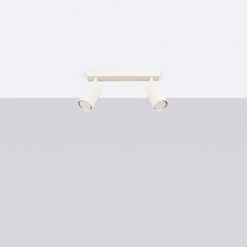 Stropní svítidlo RING 2 béžové moderní ocelové do obýváku a ložnice nastavitelný SOLLUX