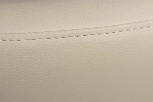 Otočný podnožník křesla Egg Soft béžová ekokůže moderní obývák D2.DESIGN