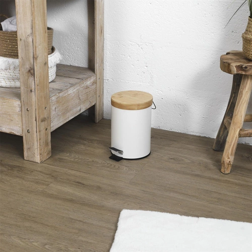 Sada 2 odpadkových košů bílá