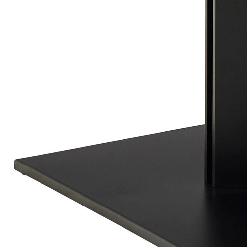 Jídelní stůl Marbella 200x100 černý moderní na jedné noze