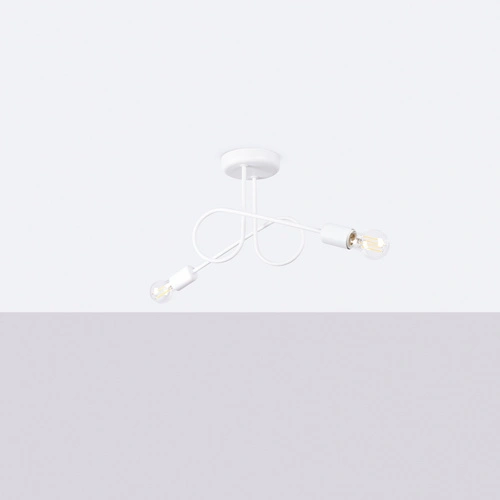 Lustra LOOP 2 bílý