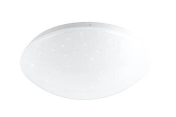 LED stropní svítidlo Magnus 38 cm bílé kulaté moderní do obýváku a ložnice