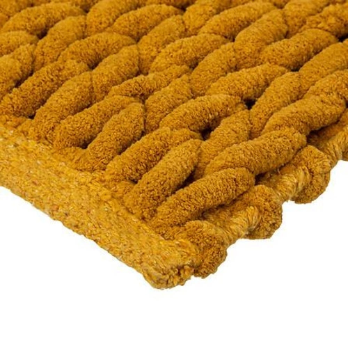 Bavlněný koupelnový koberec hořčicový Colors 50x120 cm 5five simply smart měkký