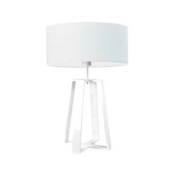 Lampa Thor stínidlo bílé stojan bílý