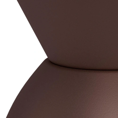 Konferenční stolek Ferrol 40 cm kulatý šedý mramor moderní do obýváku