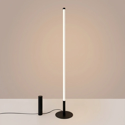 TRANG moderní černá stojací lampa do obývacího pokoje LED 3000K