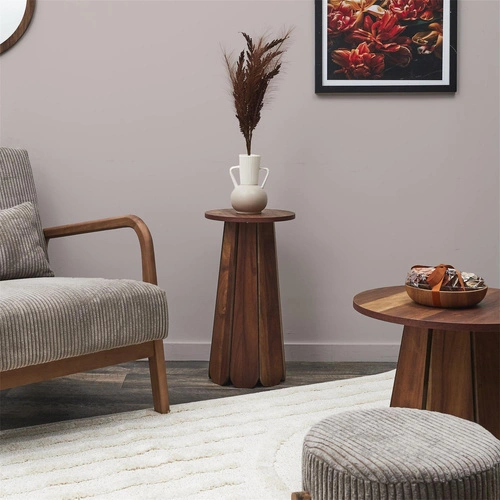 Boční stolek Will 30cm ořech