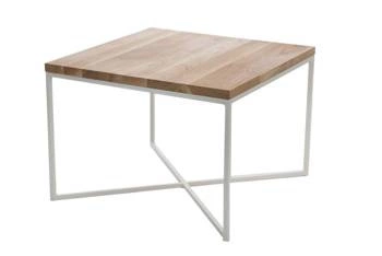 Stolní podstavec Taco 60x60 bílá,