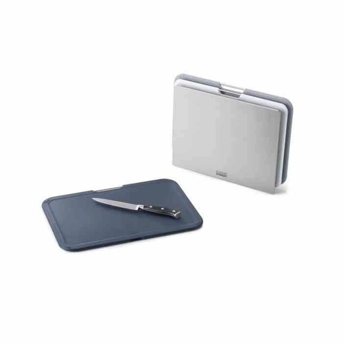 Joseph Joseph Nest sada 3 plastových šedých krájecích prkének do kuchyně