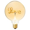 Atmosphera Dekorační LED žárovka Love E27 retro do závěsného svítidla nebo nástěnného světla 17 cm