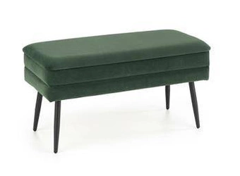 Lavička Vanel s kontejnerem zelená