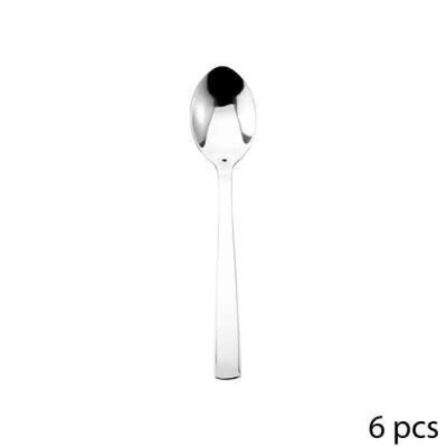 Sada příborů Olympe 24 ks stříbrná nerezová ocel pro 6 osob do myčky 5five