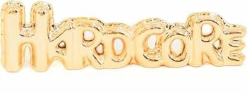 Dekorativní figurka Hardcore balonová zlatá moderní do obýváku HV decor 33 cm