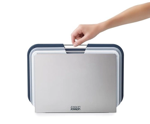 Sada 3 desek M Nest, šedá