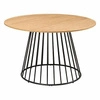 Kulatý stůl Rayo jasan/ černý