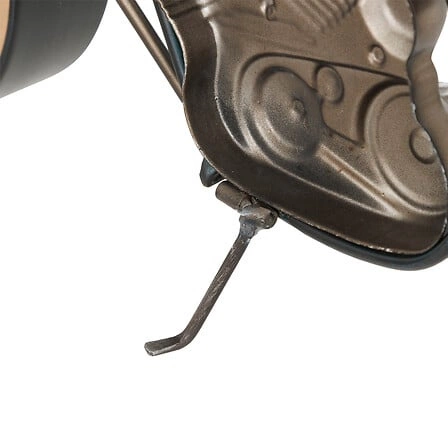 Stojací kovové hodiny motocykl Neils loftové do obývacího pokoje Atmosphera