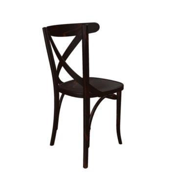 Dřevěná jídelní židle Fameg A-8810/2 hnědá buková moderní rustikální