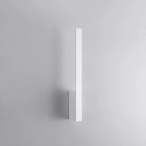 Nástěnné svítidlo LAHTI S bílé LED 4000K moderní do obýváku a ložnice hliník 50 cm