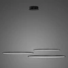 Visící lampa LED Kruhy č.3 CO3 80cm 3K černá