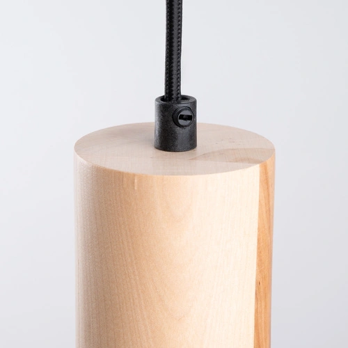 Závěsné svítidlo FANO černé moderní do obýváku a jídelny skandinávský ocelový 34 cm