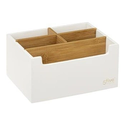 Organizér Natureo 5 přihrádek bílý