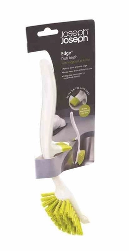 JJ - Kartáček na nádobí EDGE, bílý a zelený