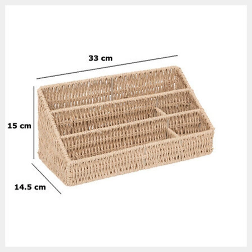 Organizátor s přihrádkami Kord přírodní