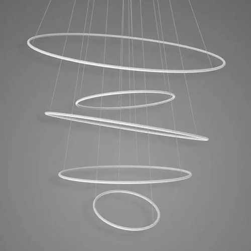 Led Circles závěsné svítidlo No.5 120cm 3K stmívatelné černé
