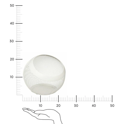 Stojan na kapsle Mayaj kulatý béžový