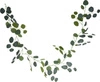 Girlanda180 cm eukalyptus