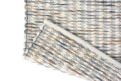 Vlněný koberec do obýváku Grain béžový 200x280 moderní ručně tkaný snadno čistitelný