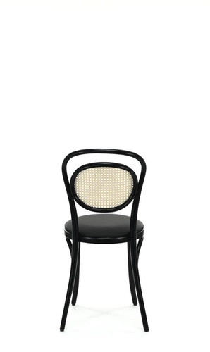 Jídelní židle Fameg A-10/1 dřevěná čalouněná kůže na míru vintage