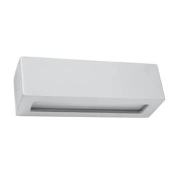 Keramická nástěnná lampa VEGA šedá