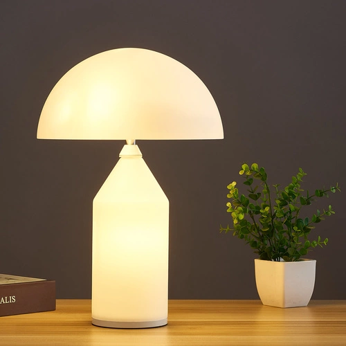 Stolní lampa BELFUGO bílá 35 cm