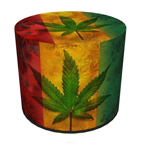 Puf Jamajka Intesi kulatý čalouněný multicolor moderní do obýváku a ložnice 40 cm