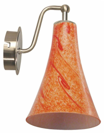 Nástěnné svítidlo Rufi 1x40 w E14 chrom/satin nikl