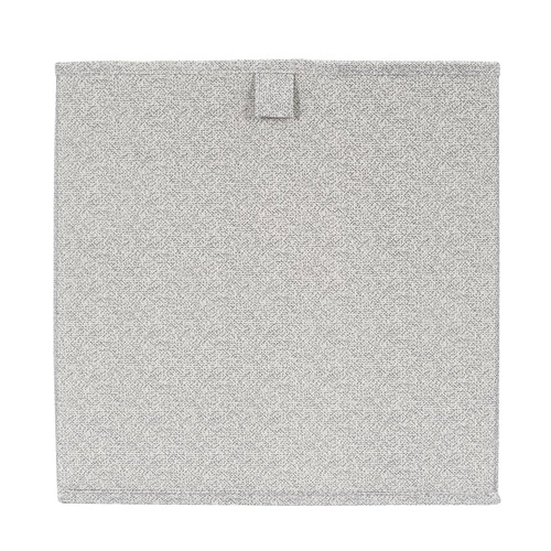 Box / Krabice do regálu 30x30cm šedá světlá kostka