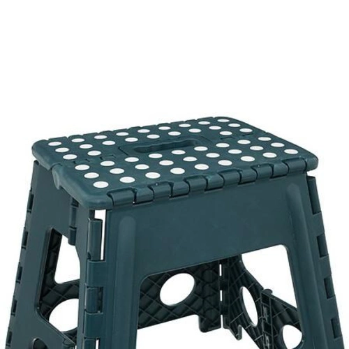 Skládací plastová stolička 39 cm 5five simply smart tyrkysová do kuchyně a koupelny