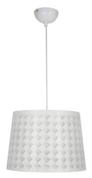 Orlando 35 mřížková závěsná lampa 1x60W E27 bílá