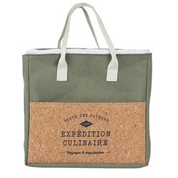 Termo taška Refreshing Cork 8 l zelená