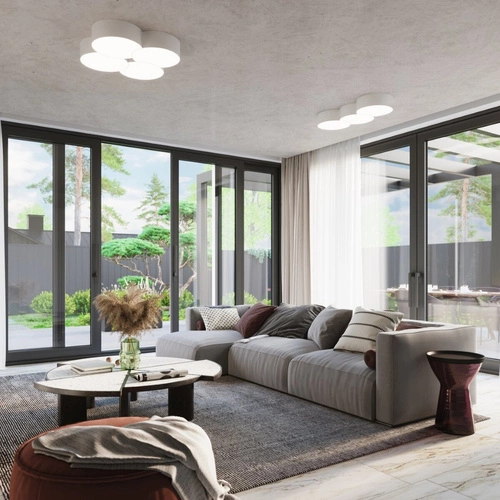 Stropní svítidlo KRUH 1 bílý