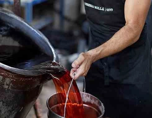 Vonná sójová svíčka Cereria Molla Boutique Tea & Lemongrass 600g černá do obývacího pokoje