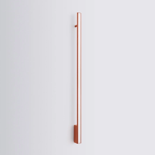 Moderní LED nástěnné svítidlo LAGOM 120 červené hliník do obývacího pokoje, ložnice a kuchyně Thoro