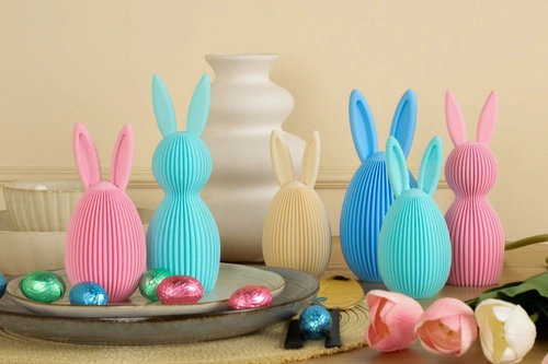 Umělý bílý tulipán Atmosphera 48 cm jako živá květina do vázy do obýváku