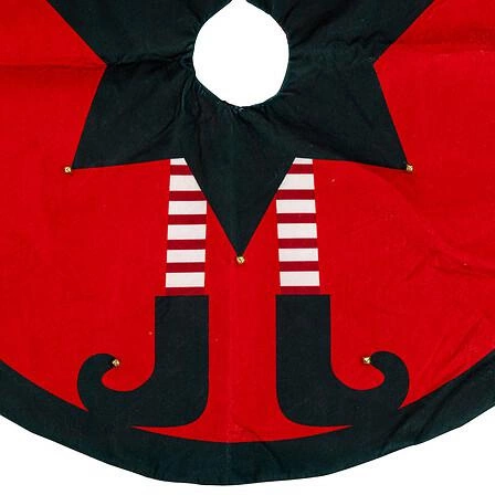 Kobereček pod stromeček Elf 90 cm červený